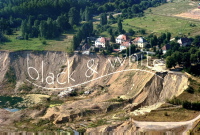 Die Abbruchkante ein Jahr danach